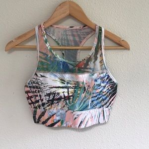 NWOT Long Line Midi Sports Bra